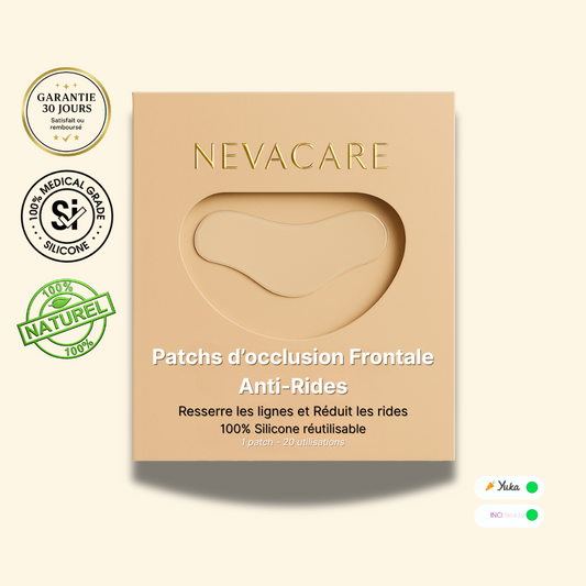 Patch Visage Anti-Rides - 5 Patchs d'Occlusion en Silicone réutilisable