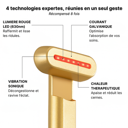 Routine Stylo Led 4 en 1 & Crème Anti-rides