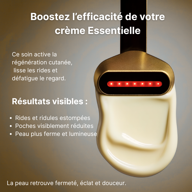 Routine Stylo Led 4 en 1 & Crème Anti-rides